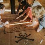 Childrens Pirate ship parties in Dorset at Snowtrax