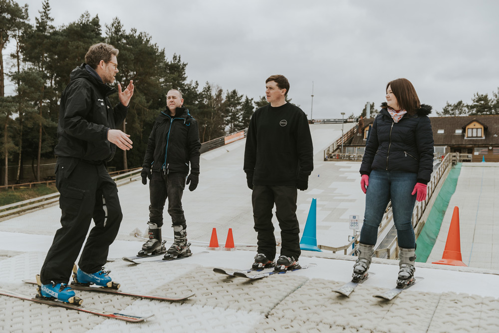 Learn to ski in Dorset at Snowtrax