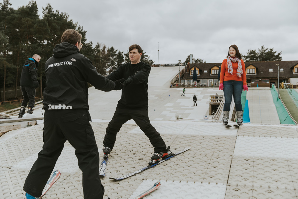 Learn to ski in Dorset at Snowtrax