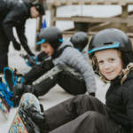 Childrens snowboard lessons in Dorset at Snowtrax