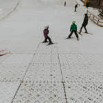 Childrens ski lesson in Christchurch Dorset at Snowtrax
